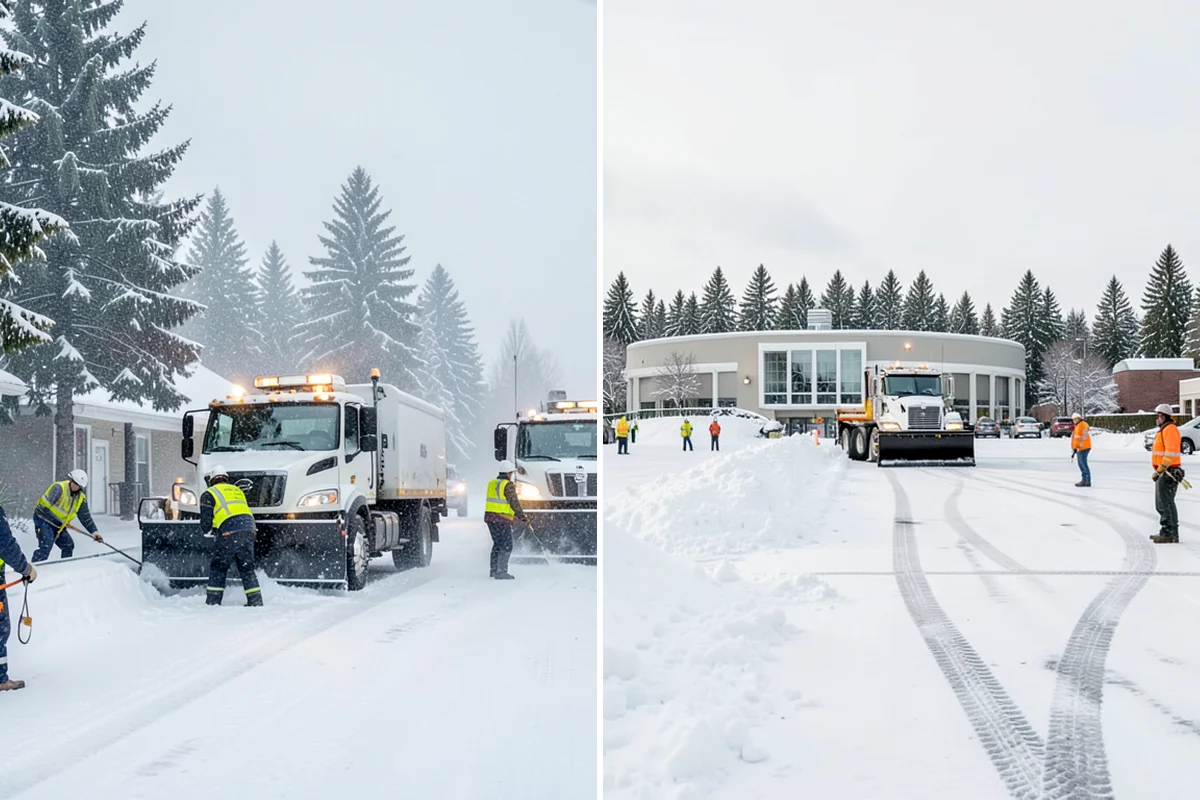 Snow Removal Inspections in SeaTac, King County, WA - Define the inspection scope and property areas to review