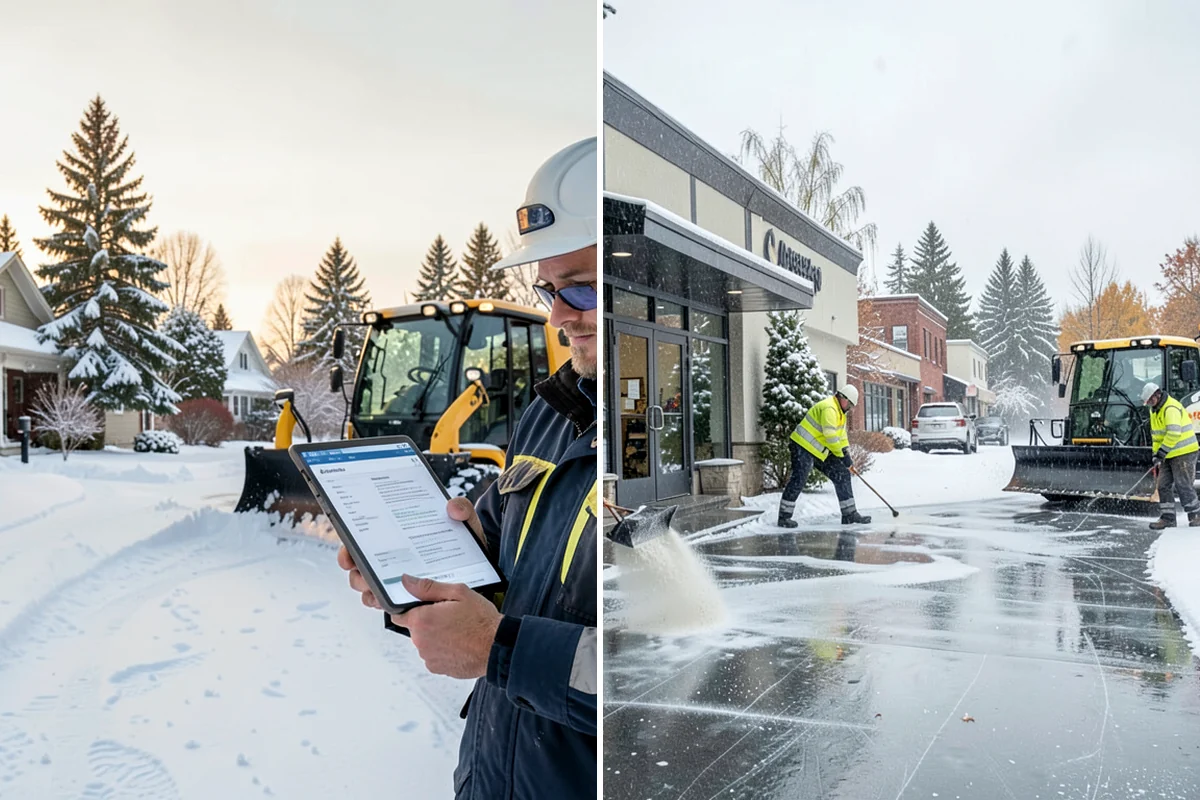 Snow Removal Inspections in Seattle, King County, WA - Define the inspection scope and property areas to review