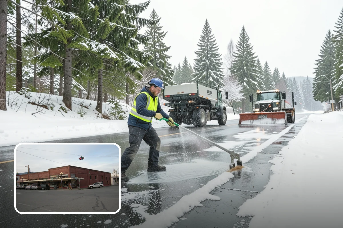 Snow Removal Inspections in Sedro-Woolley, Skagit County, WA - Independent verification of clearing quality and coverage