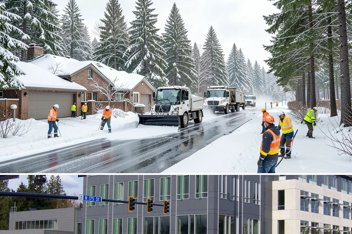 Snow Removal Inspections in Shoreline, King County, WA - Arrange inspections at the start of winter so documentation begins with the season's first snowfall.