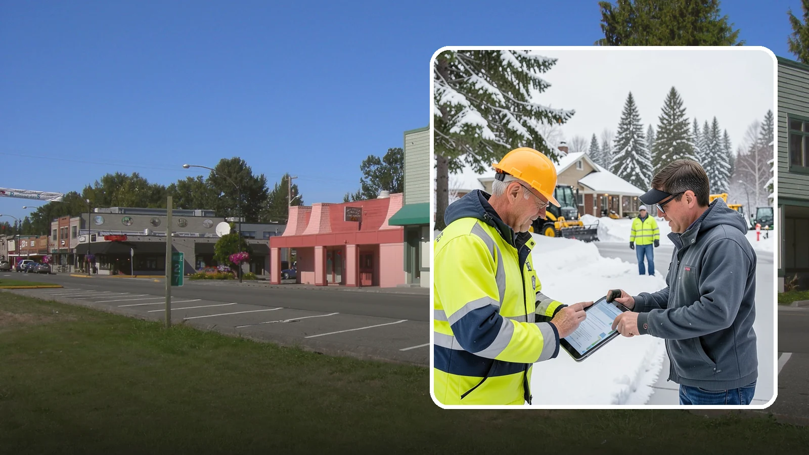 Snow Removal Inspections in Snoqualmie, King County, WA - We inspect Western Washington properties before and after snow events to verify clearing quality, document conditions, and...