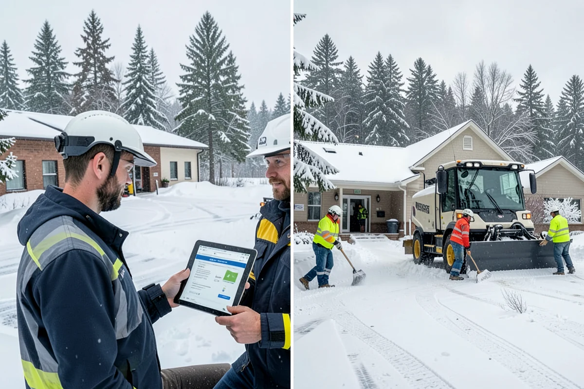 Snow Removal Inspections in Snoqualmie, King County, WA - Define the inspection scope and property areas to review