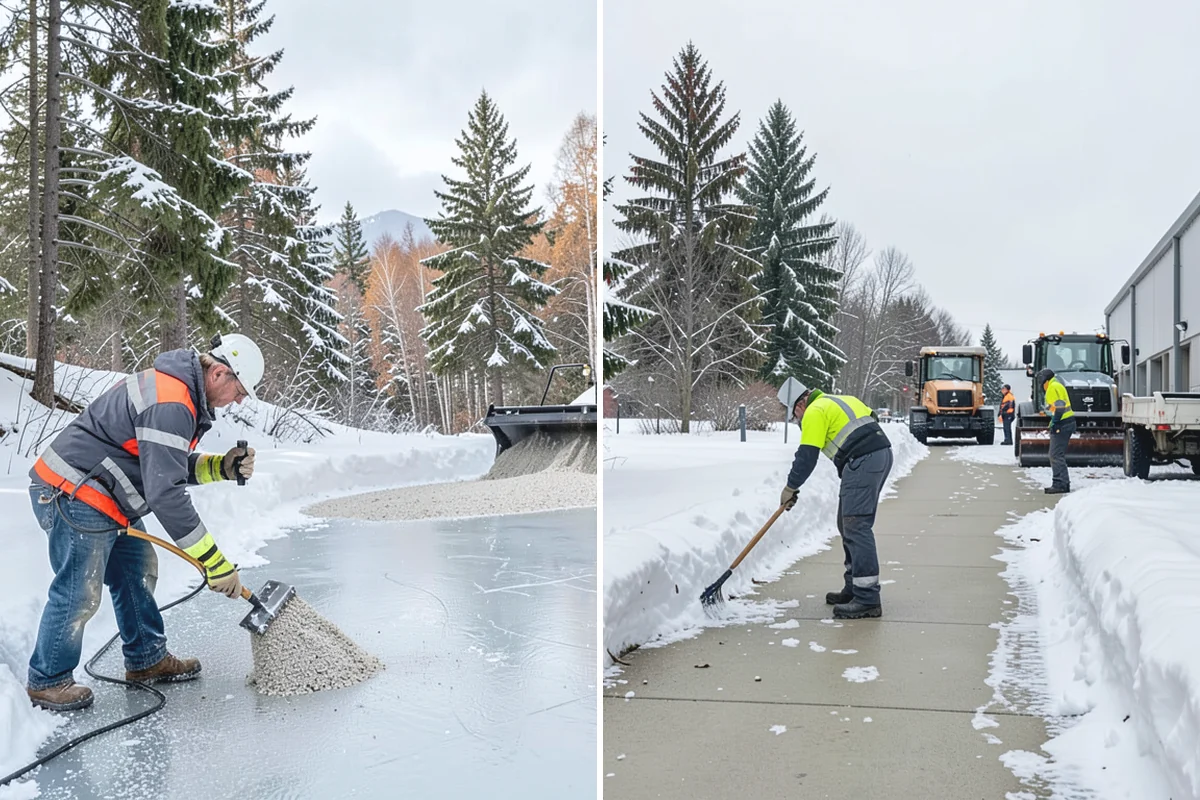 Snow Removal Inspections in South Prairie, Pierce County, WA - Define the inspection scope and property areas to review