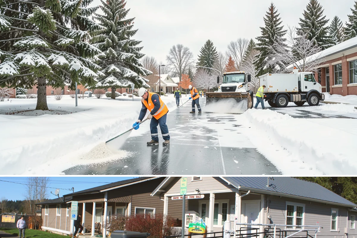 Snow Removal Inspections in South Prairie, Pierce County, WA - Arrange inspections at the start of winter so documentation begins with the season's first snowfall.