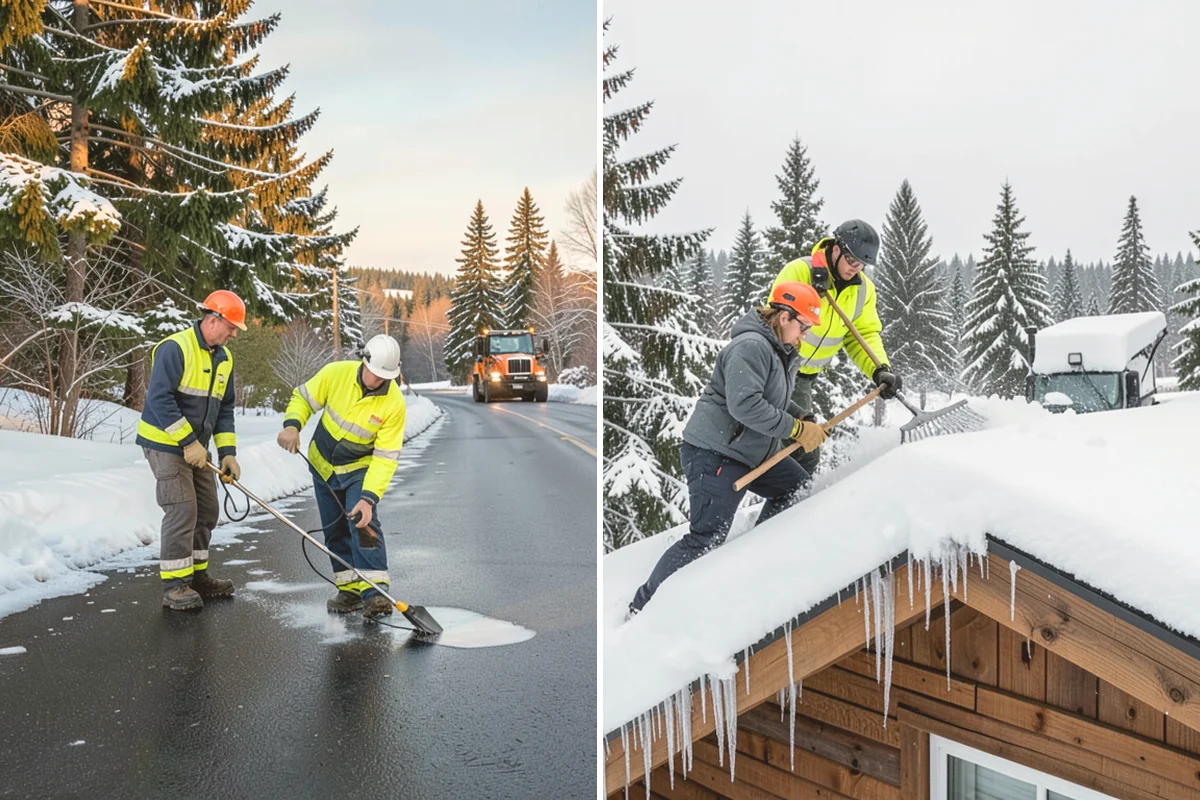 Snow Removal Inspections in Stanwood, Snohomish County, WA - Define the inspection scope and property areas to review