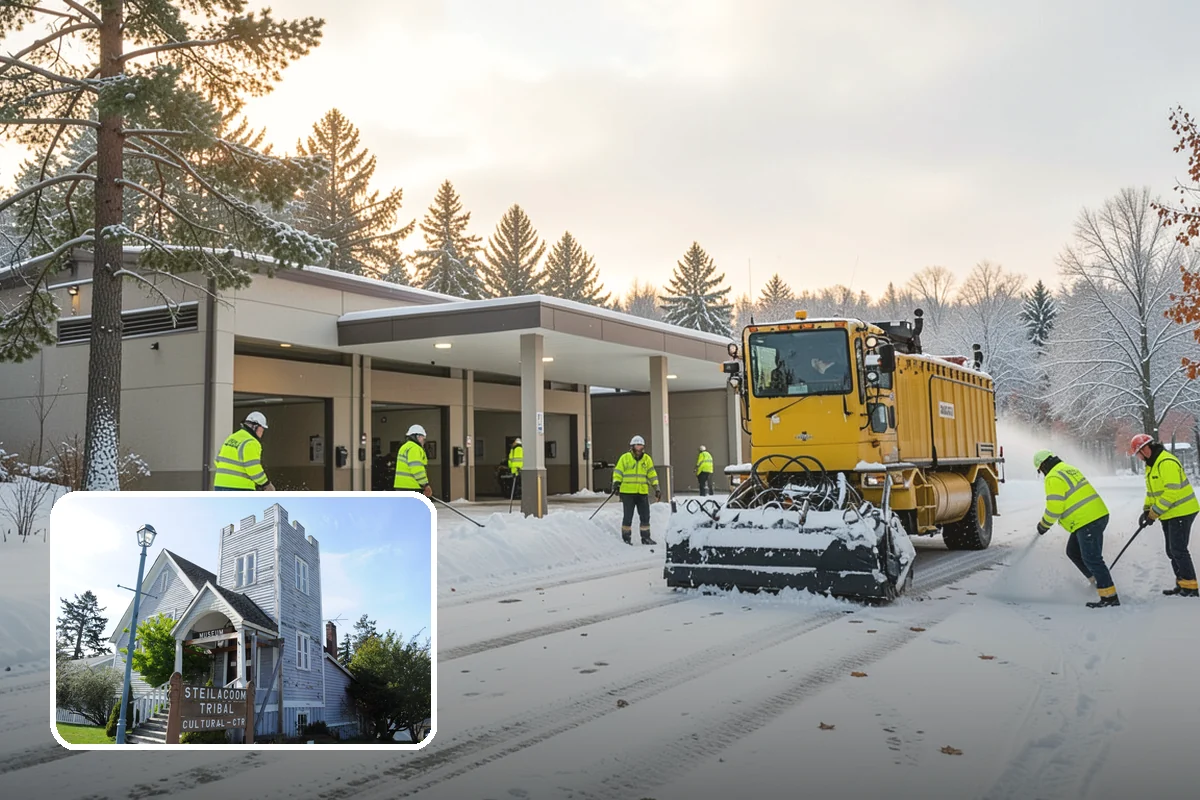 Snow Removal Inspections in Steilacoom, Pierce County, WA - Independent verification of clearing quality and coverage