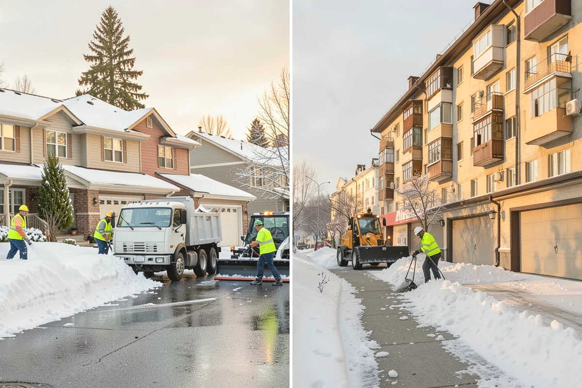 Snow Removal Inspections in Steilacoom, Pierce County, WA - Define the inspection scope and property areas to review