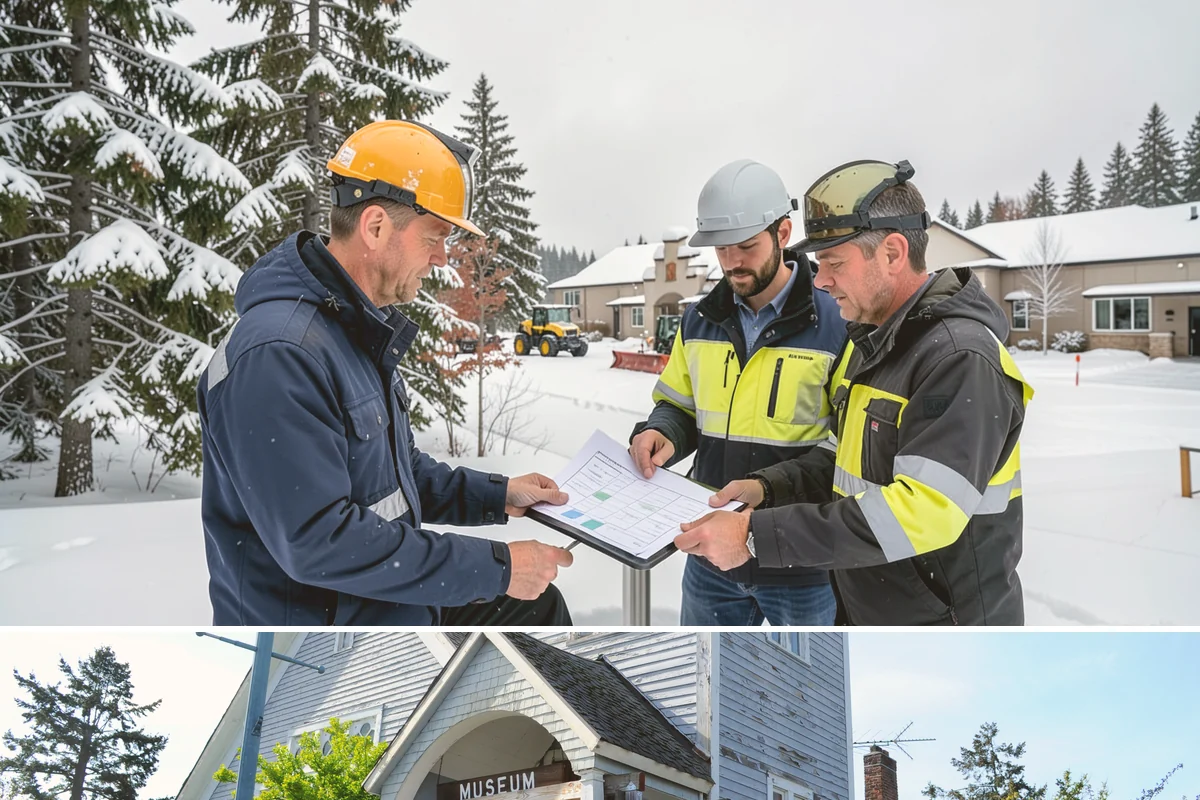 Snow Removal Inspections in Steilacoom, Pierce County, WA - Arrange inspections at the start of winter so documentation begins with the season's first snowfall.