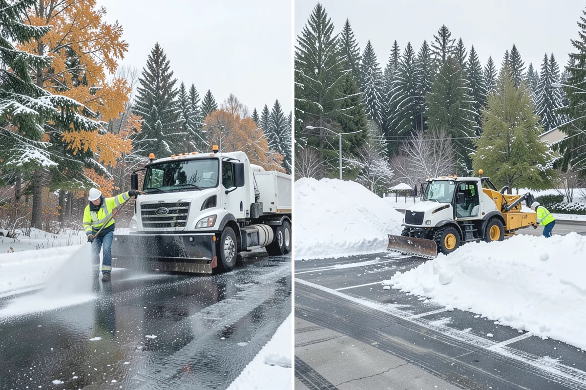 Snow Removal Inspections in Sumner, Pierce County, WA - Define the inspection scope and property areas to review