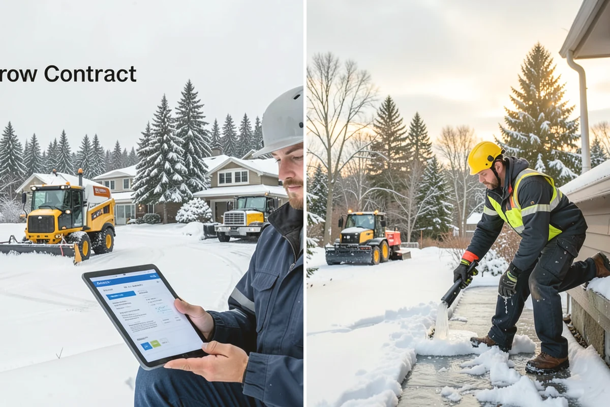 Snow Removal Inspections in Tukwila, King County, WA - Define the inspection scope and property areas to review