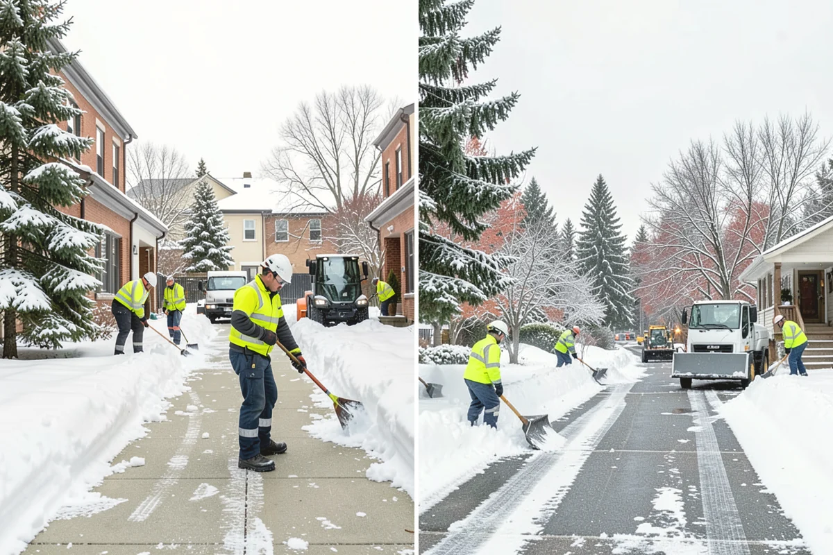 Snow Removal Inspections in University Place, Pierce County, WA - Define the inspection scope and property areas to review