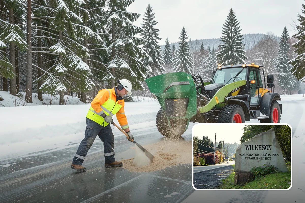 Snow Removal Inspections in Wilkeson, Pierce County, WA - Independent verification of clearing quality and coverage