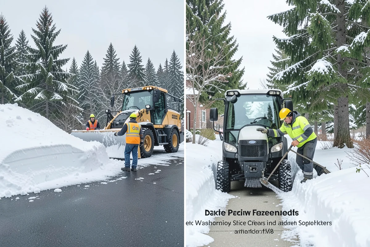 Snow Removal Inspections in Wilkeson, Pierce County, WA - Define the inspection scope and property areas to review
