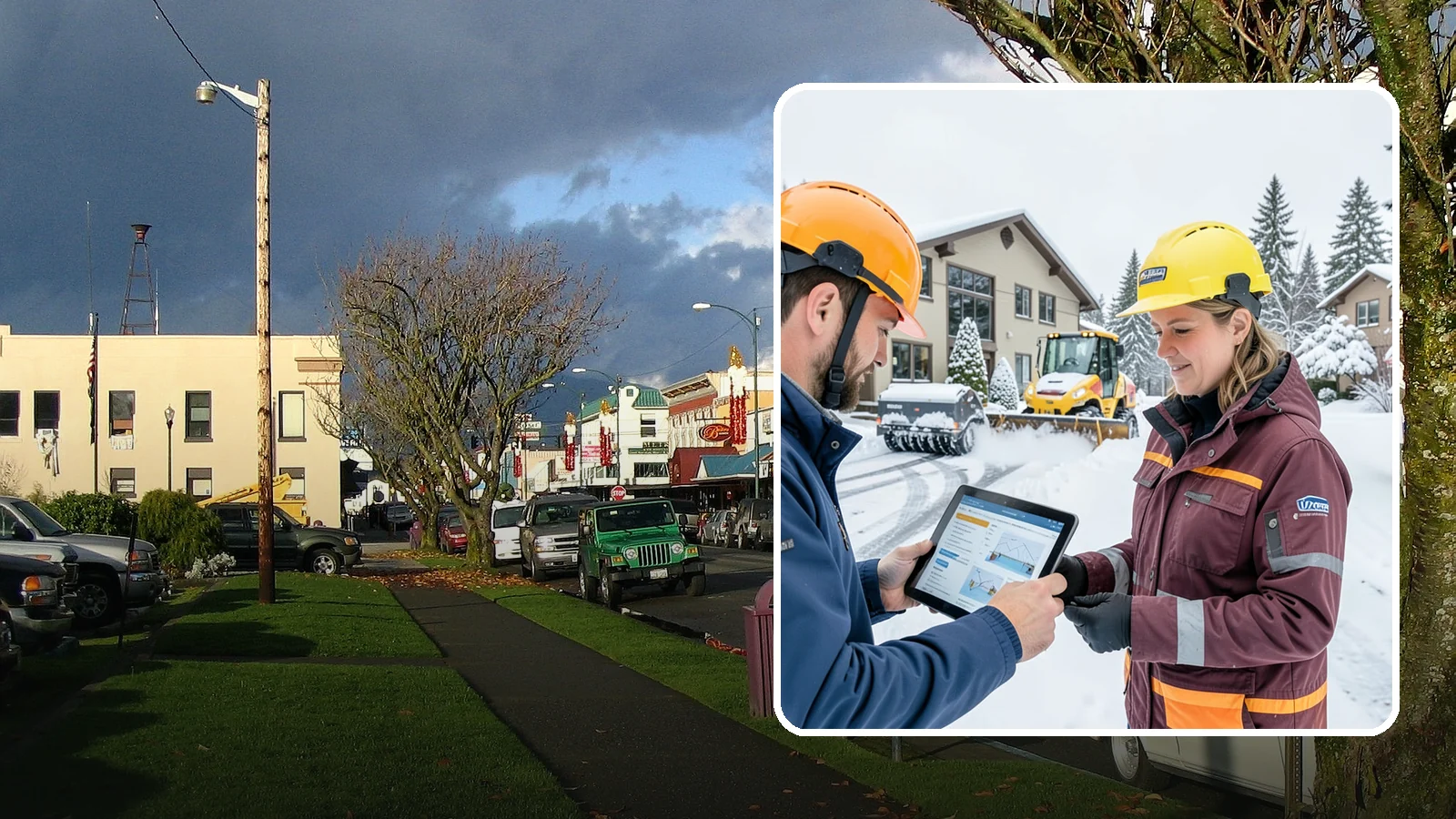 Snow Route Service in Arlington, Snohomish County, WA - Placement on a planned, efficient clearing route that serves your property on a consistent storm-day schedule.