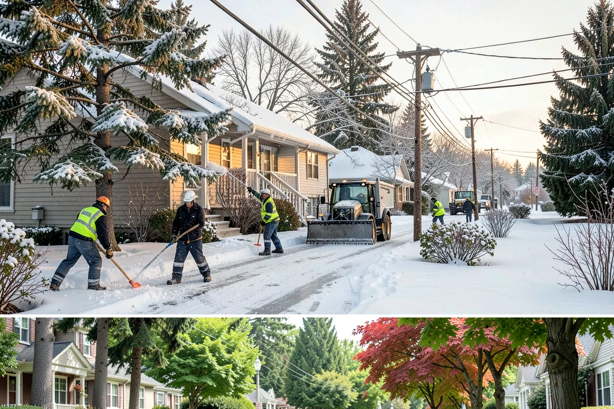 Snow Route Service in Beaux Arts Village, King County, WA - Route assignments are set at the start of winter and run through the snow season into early spring.