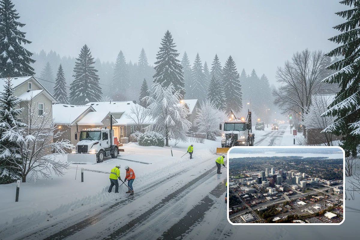 Snow Route Service in Bellevue, King County, WA - Predictable clearing timing on every storm day