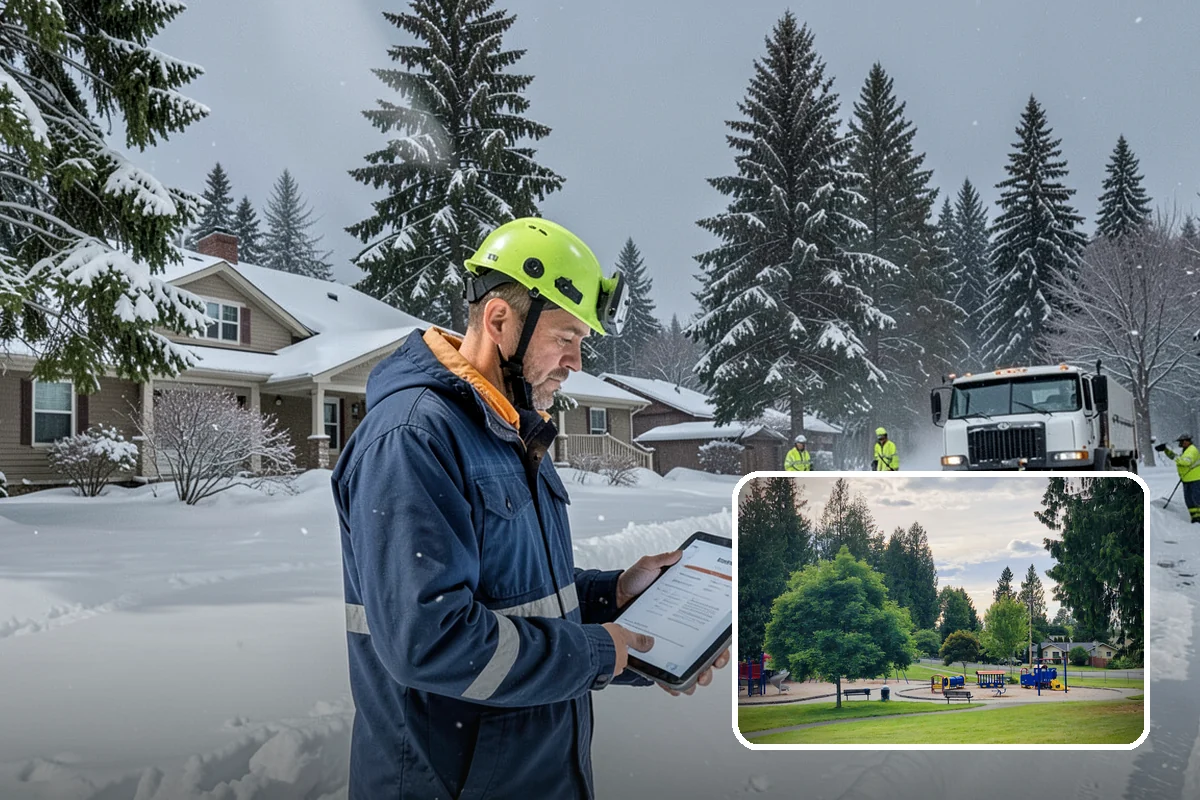 Snow Route Service in Bonney Lake, Pierce County, WA - Predictable clearing timing on every storm day