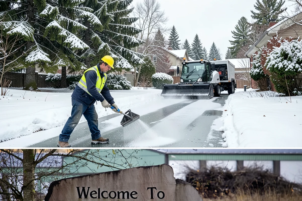Snow Route Service in Buckley, Pierce County, WA - Route assignments are set at the start of winter and run through the snow season into early spring.