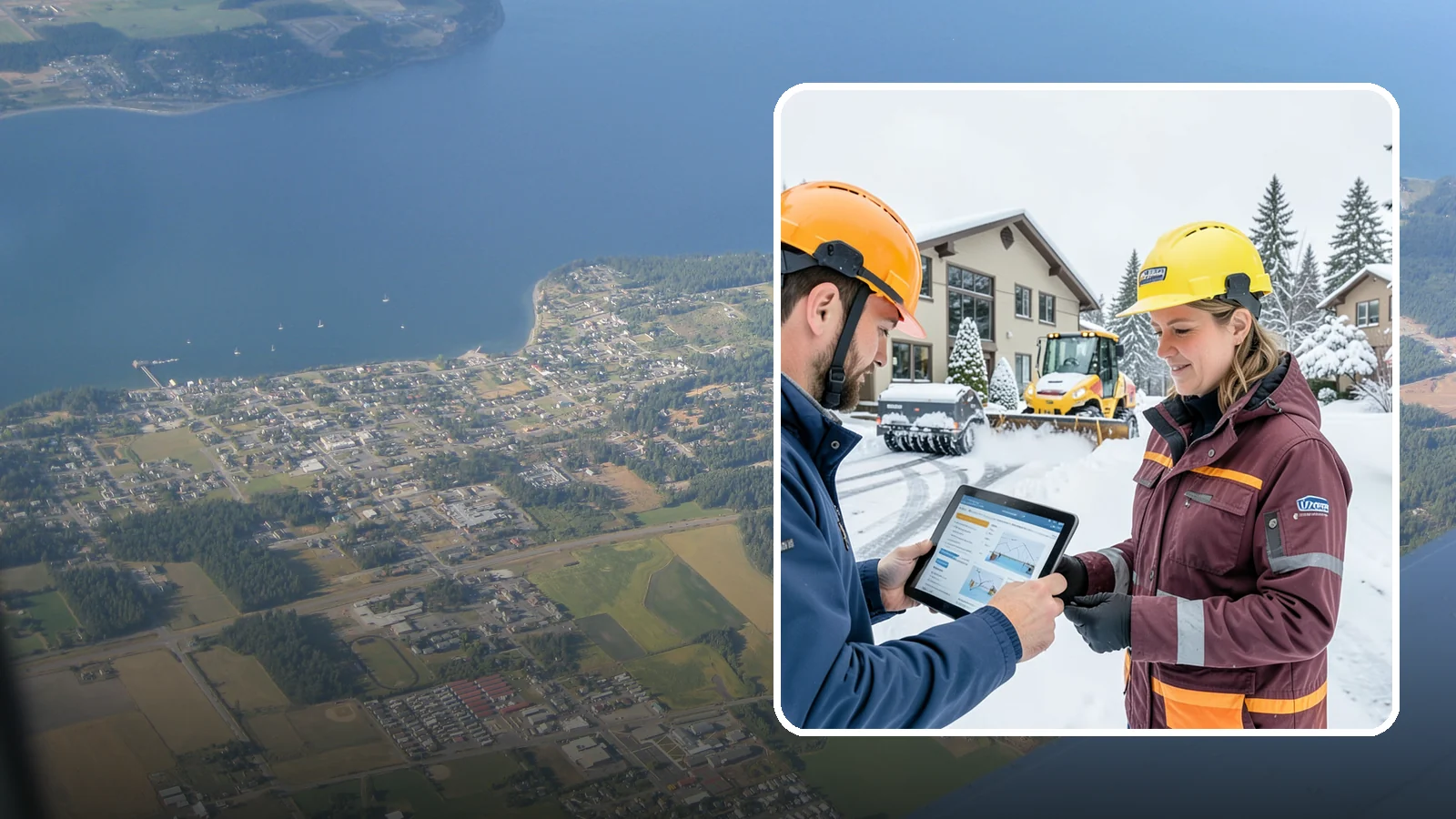 Snow Route Service in Coupeville, Island County, WA - Placement on a planned, efficient clearing route that serves your property on a consistent storm-day schedule.