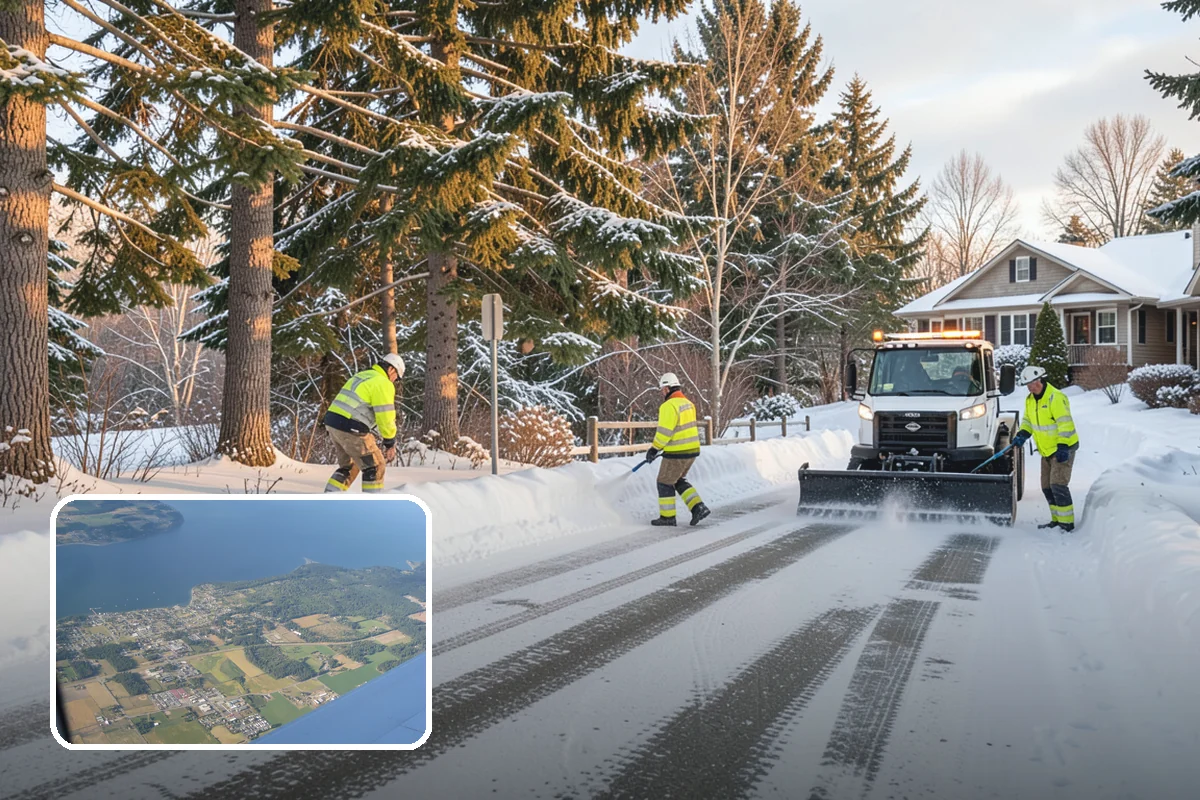 Snow Route Service in Coupeville, Island County, WA - Predictable clearing timing on every storm day
