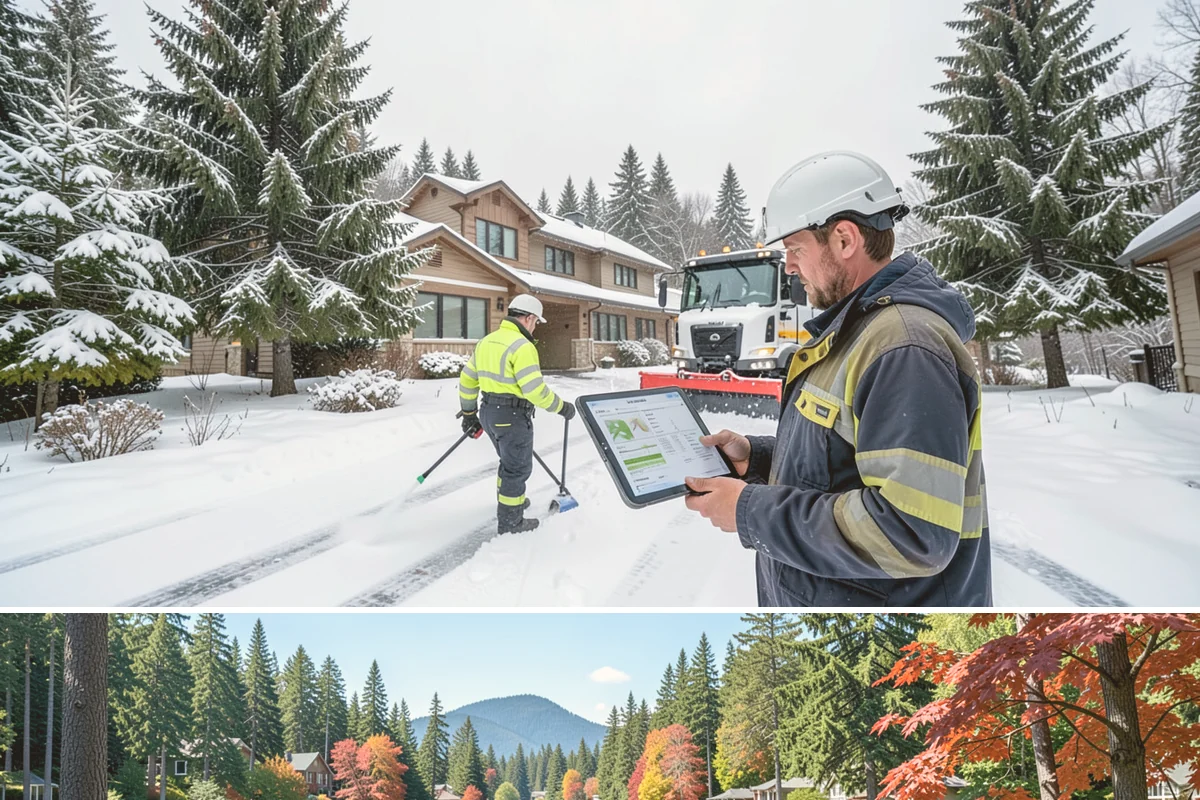 Snow Route Service in Covington, King County, WA - Route assignments are set at the start of winter and run through the snow season into early spring.
