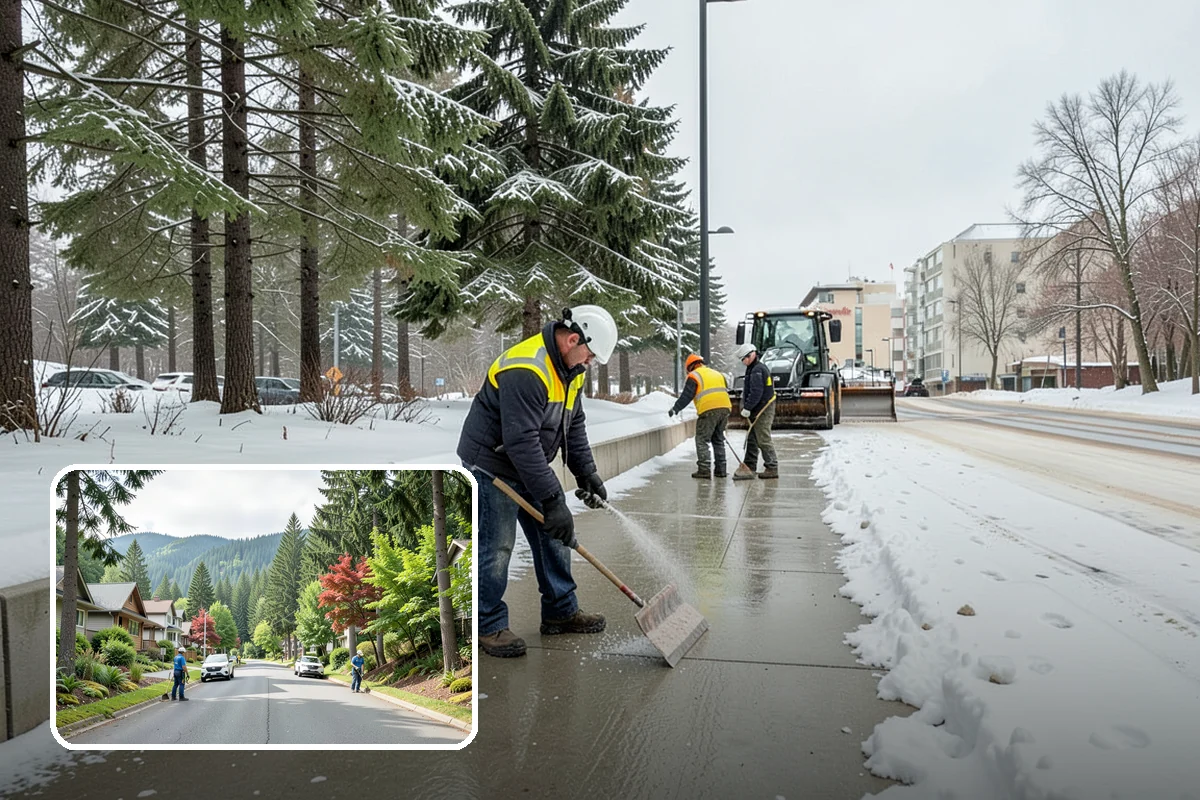 Snow Route Service in Darrington, Snohomish County, WA - Predictable clearing timing on every storm day