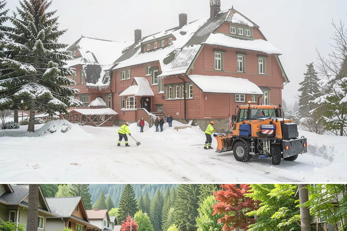 Snow Route Service in Darrington, Snohomish County, WA - Route assignments are set at the start of winter and run through the snow season into early spring.