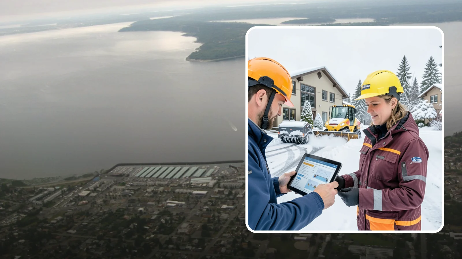 Snow Route Service in Des Moines, King County, WA - Placement on a planned, efficient clearing route that serves your property on a consistent storm-day schedule.