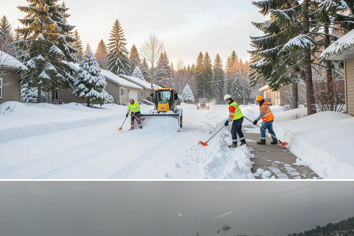 Snow Route Service in Des Moines, King County, WA - Route assignments are set at the start of winter and run through the snow season into early spring.