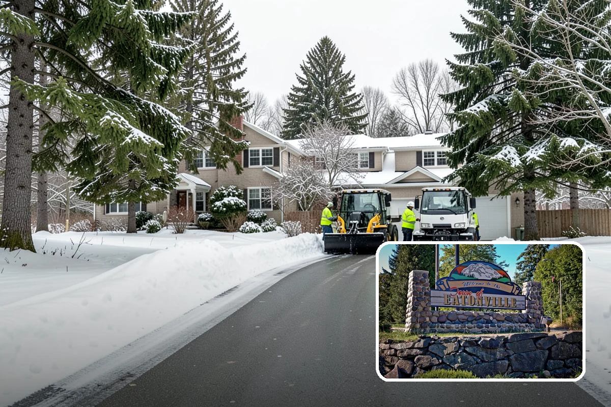 Snow Route Service in Eatonville, Pierce County, WA - Predictable clearing timing on every storm day