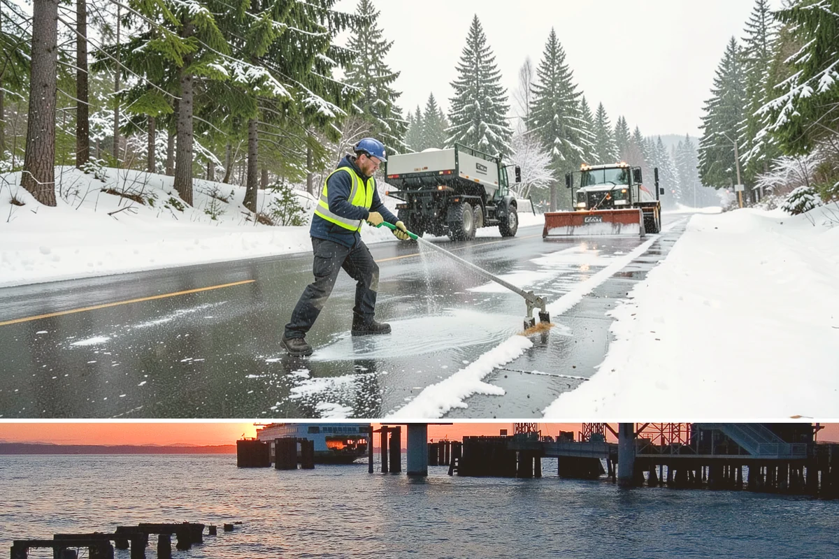 Snow Route Service in Edmonds, Snohomish County, WA - Route assignments are set at the start of winter and run through the snow season into early spring.