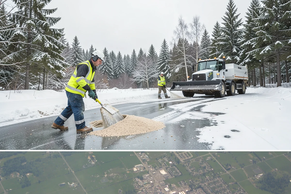 Snow Route Service in Enumclaw, King County, WA - Route assignments are set at the start of winter and run through the snow season into early spring.