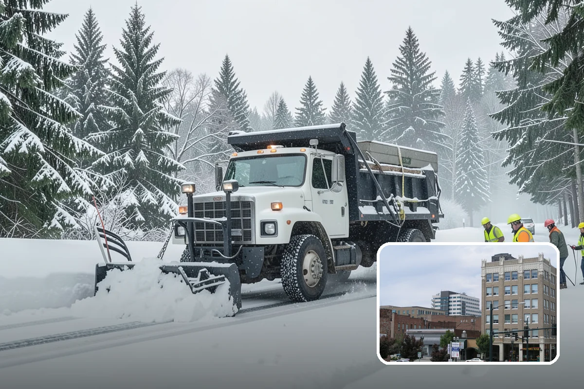 Snow Route Service in Everett, Snohomish County, WA - Predictable clearing timing on every storm day
