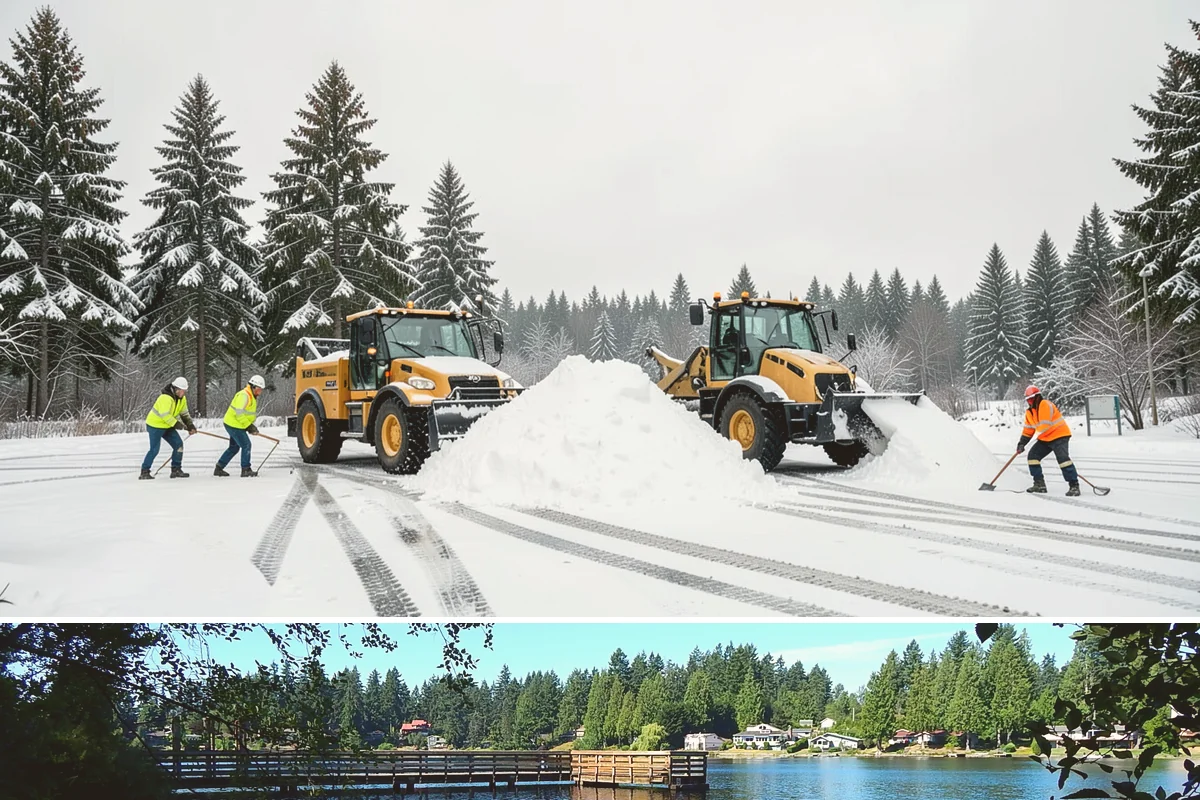 Snow Route Service in Federal Way, King County, WA - Route assignments are set at the start of winter and run through the snow season into early spring.