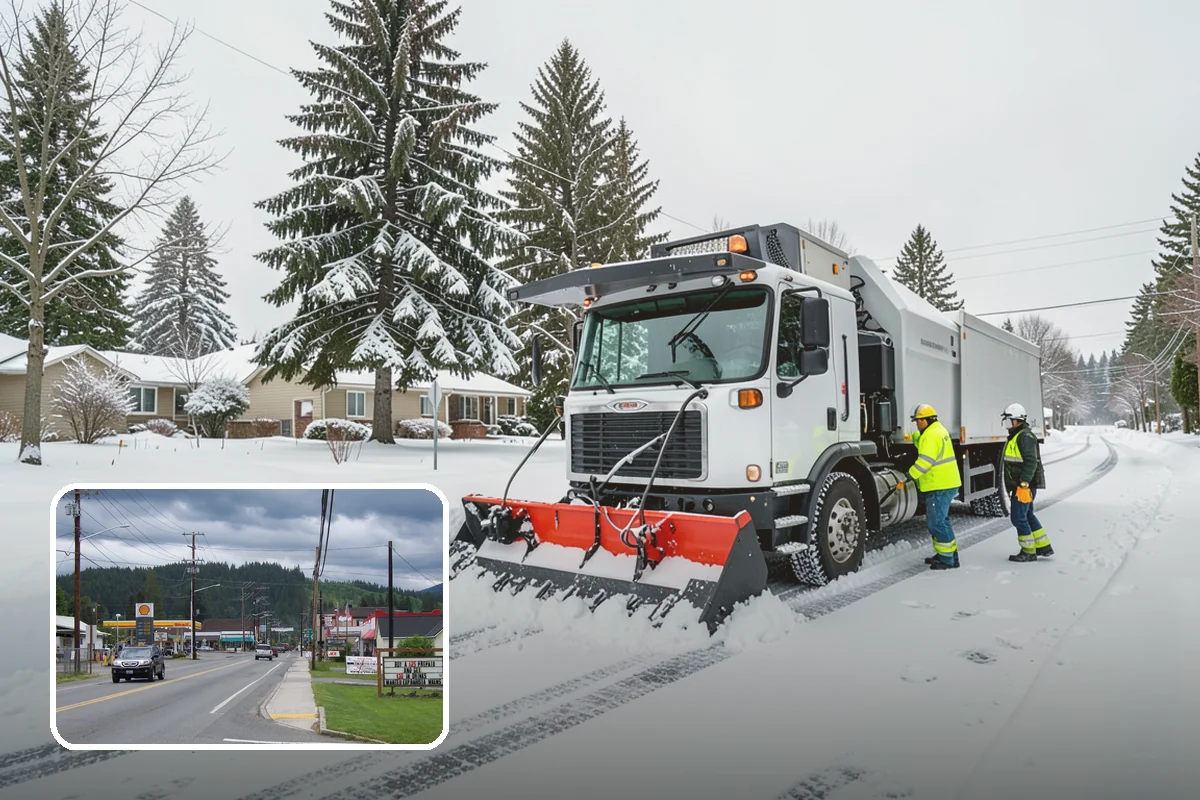 Snow Route Service in Granite Falls, Snohomish County, WA - Predictable clearing timing on every storm day