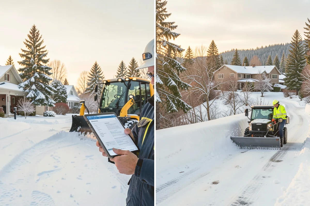 Snow Route Service in Kent, King County, WA - We assign your property to the nearest optimized clearing route