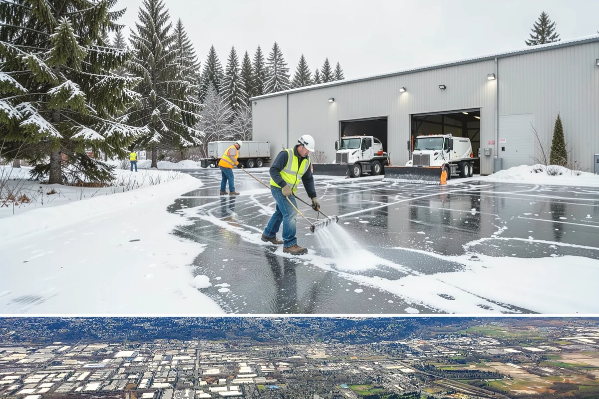 Snow Route Service in Kent, King County, WA - Route assignments are set at the start of winter and run through the snow season into early spring.