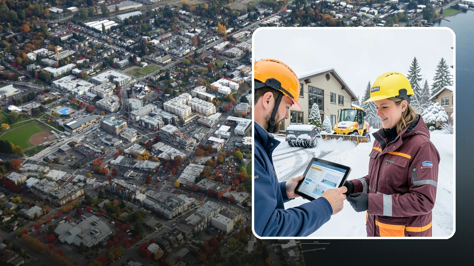 Snow Route Service in Kirkland, King County, WA - Placement on a planned, efficient clearing route that serves your property on a consistent storm-day schedule.