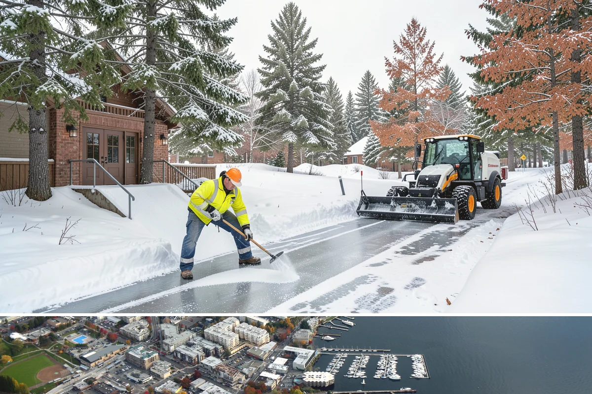 Snow Route Service in Kirkland, King County, WA - Route assignments are set at the start of winter and run through the snow season into early spring.