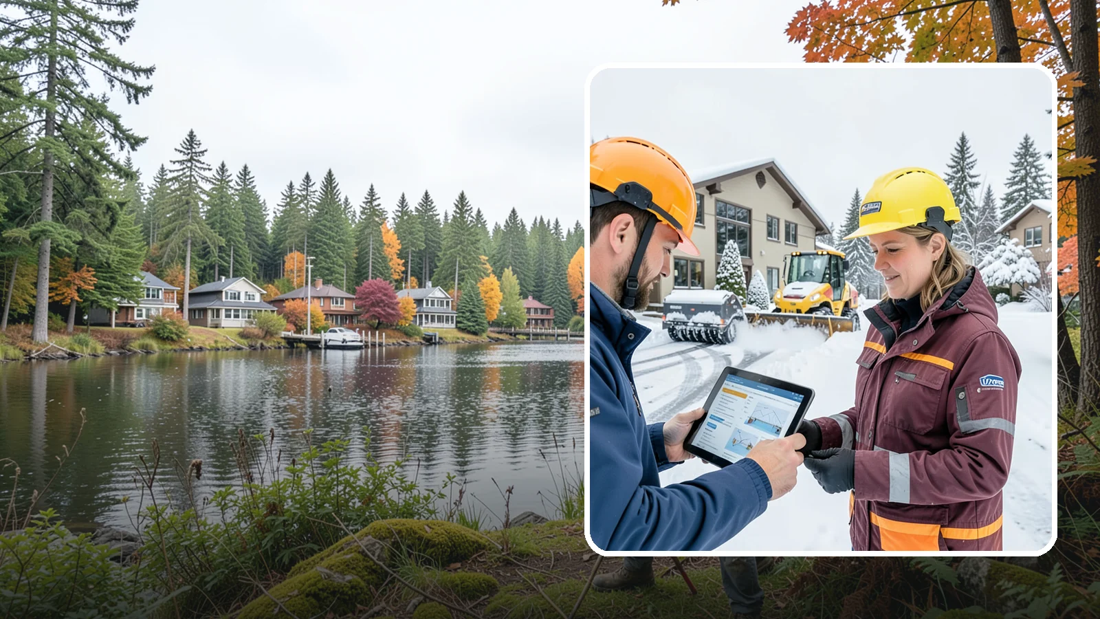 Snow Route Service in La Conner, Skagit County, WA - Placement on a planned, efficient clearing route that serves your property on a consistent storm-day schedule.