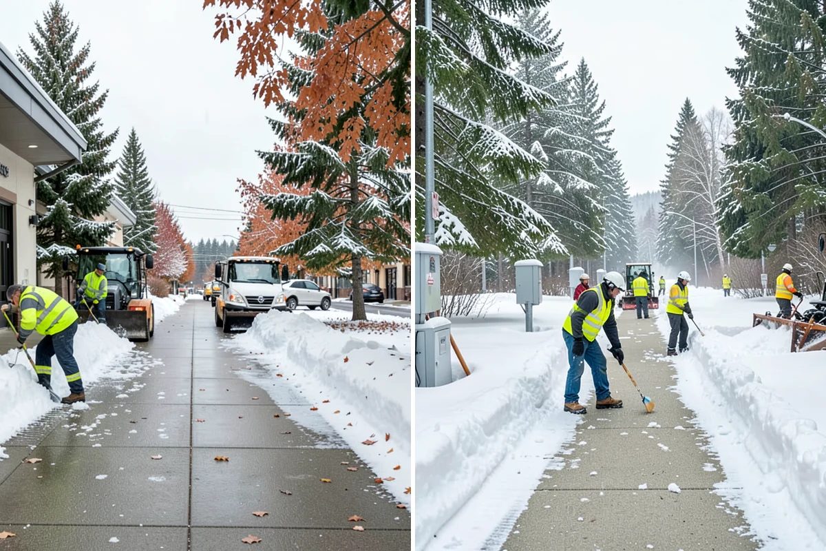 Snow Route Service in Lake Forest Park, King County, WA - We assign your property to the nearest optimized clearing route