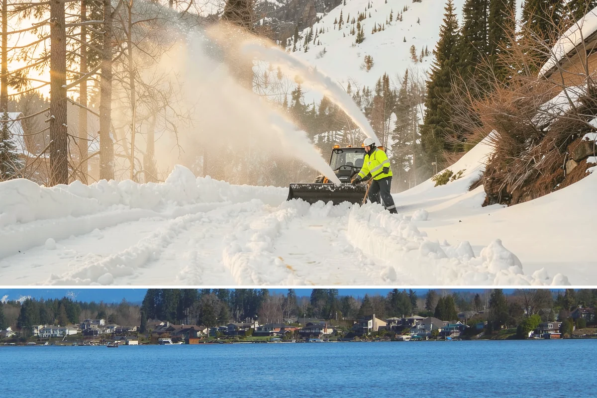 Snow Route Service in Lake Stevens, Snohomish County, WA - Route assignments are set at the start of winter and run through the snow season into early spring.
