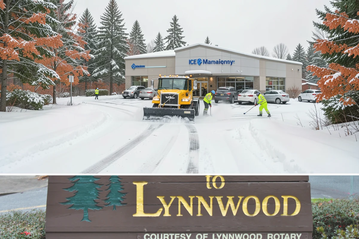 Snow Route Service in Lynnwood, Snohomish County, WA - Route assignments are set at the start of winter and run through the snow season into early spring.