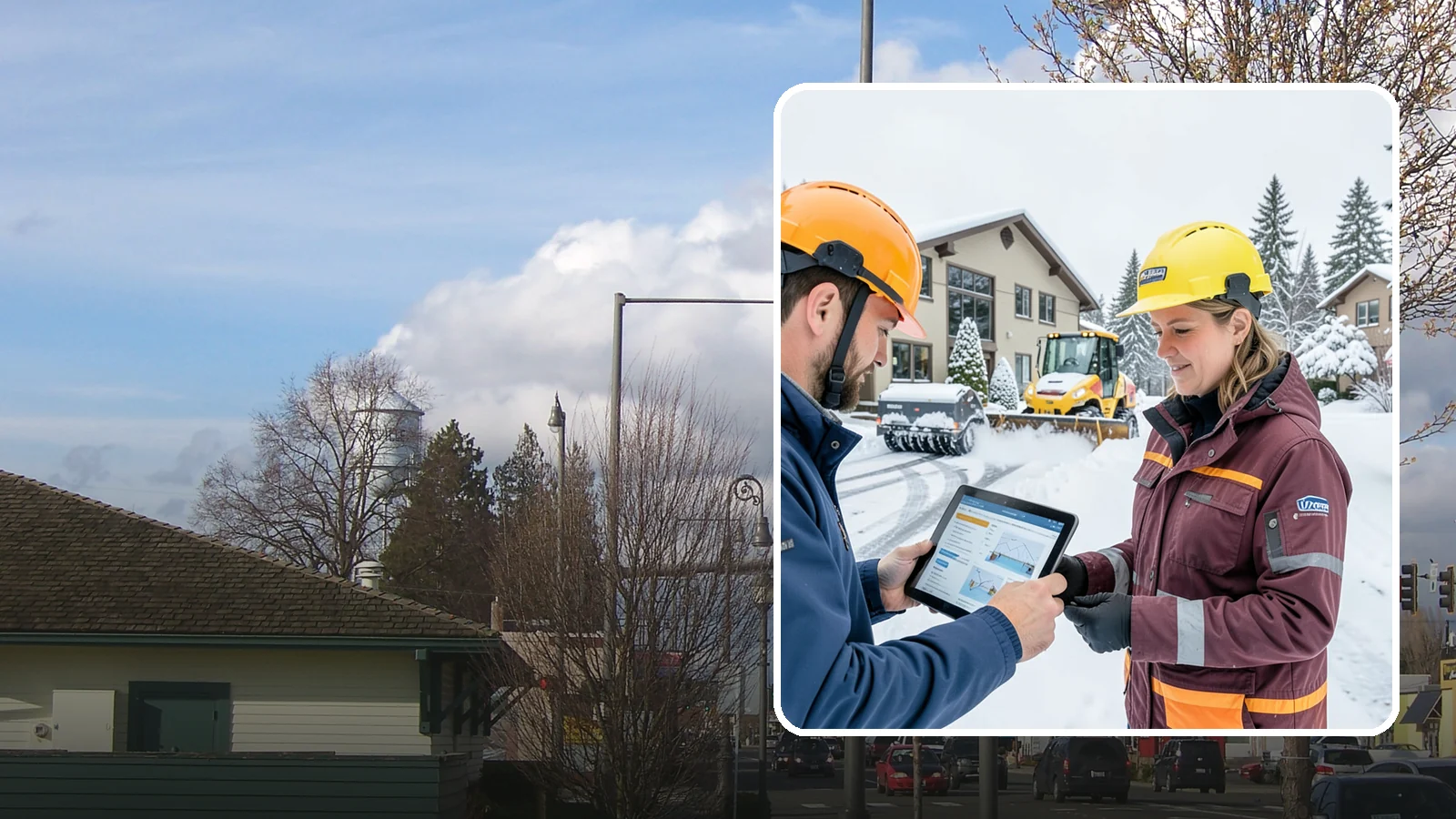 Snow Route Service in Marysville, Snohomish County, WA - Placement on a planned, efficient clearing route that serves your property on a consistent storm-day schedule.