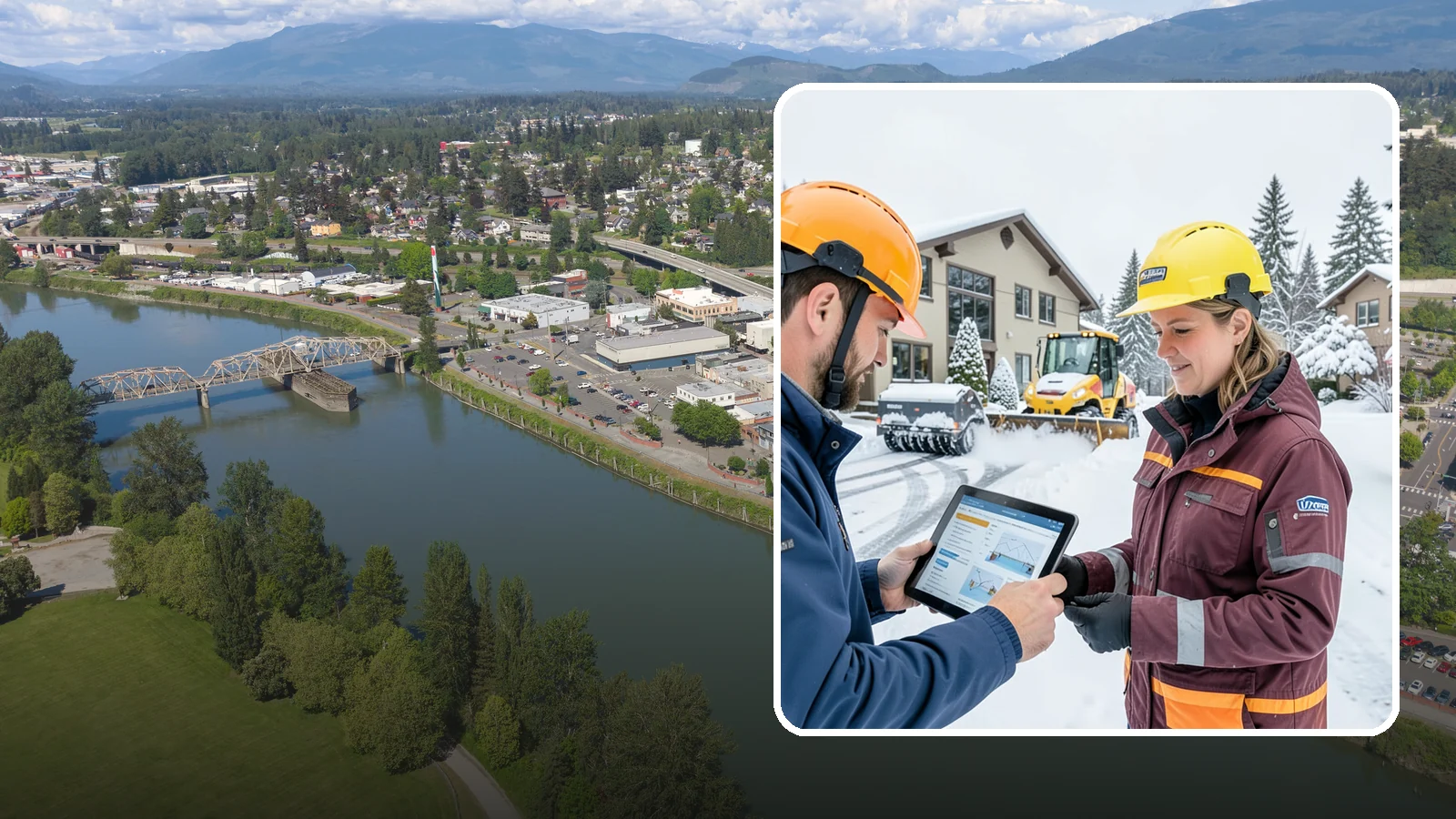Snow Route Service in Mount Vernon, Skagit County, WA - Placement on a planned, efficient clearing route that serves your property on a consistent storm-day schedule.