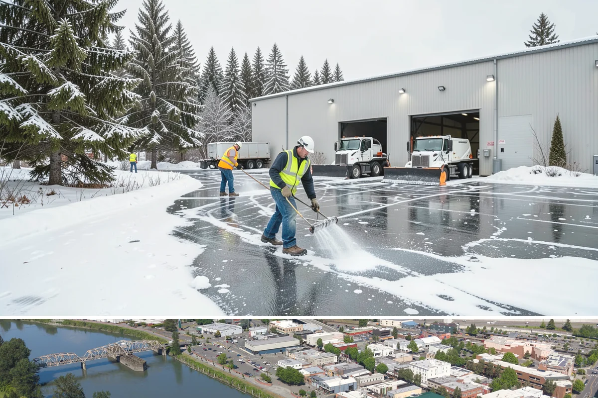 Snow Route Service in Mount Vernon, Skagit County, WA - Route assignments are set at the start of winter and run through the snow season into early spring.