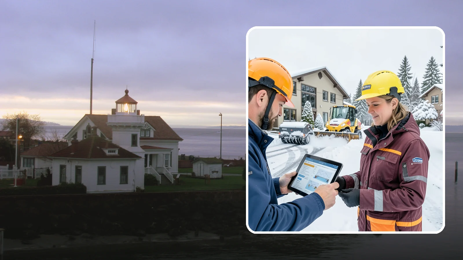 Snow Route Service in Mukilteo, Snohomish County, WA - Placement on a planned, efficient clearing route that serves your property on a consistent storm-day schedule.