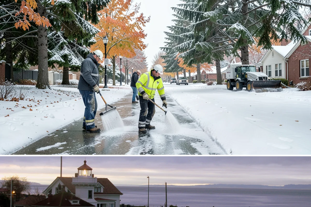 Snow Route Service in Mukilteo, Snohomish County, WA - Route assignments are set at the start of winter and run through the snow season into early spring.