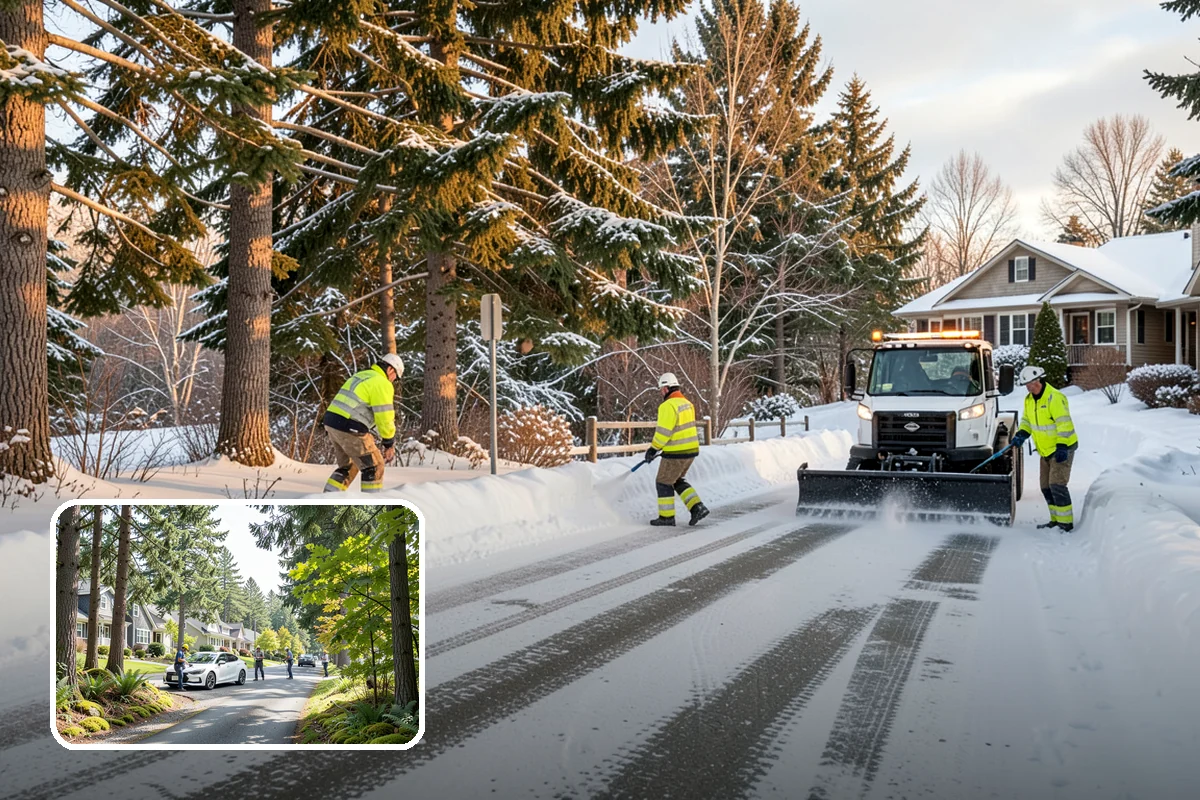 Snow Route Service in Normandy Park, King County, WA - Predictable clearing timing on every storm day