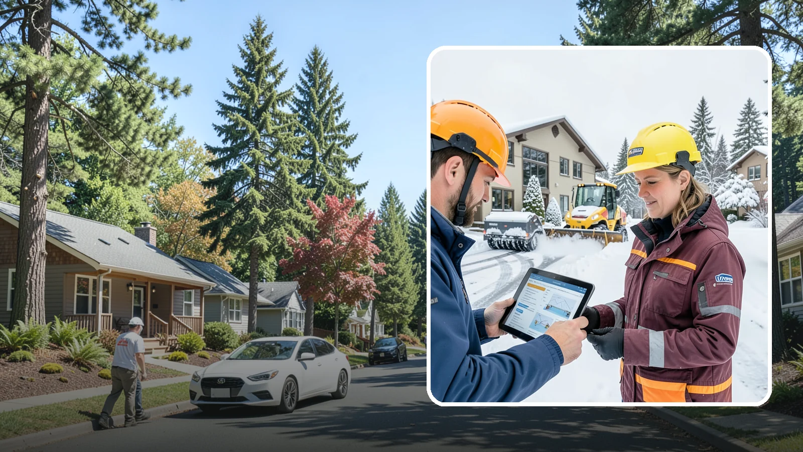Snow Route Service in Orting, Pierce County, WA - Placement on a planned, efficient clearing route that serves your property on a consistent storm-day schedule.